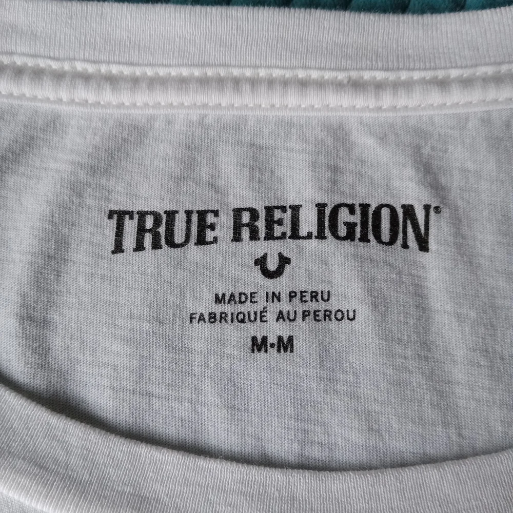 True Religion Live Free & Eagle Graphic Baseball Jersey Raglan Sleeve Retro - Picture 7 of 11